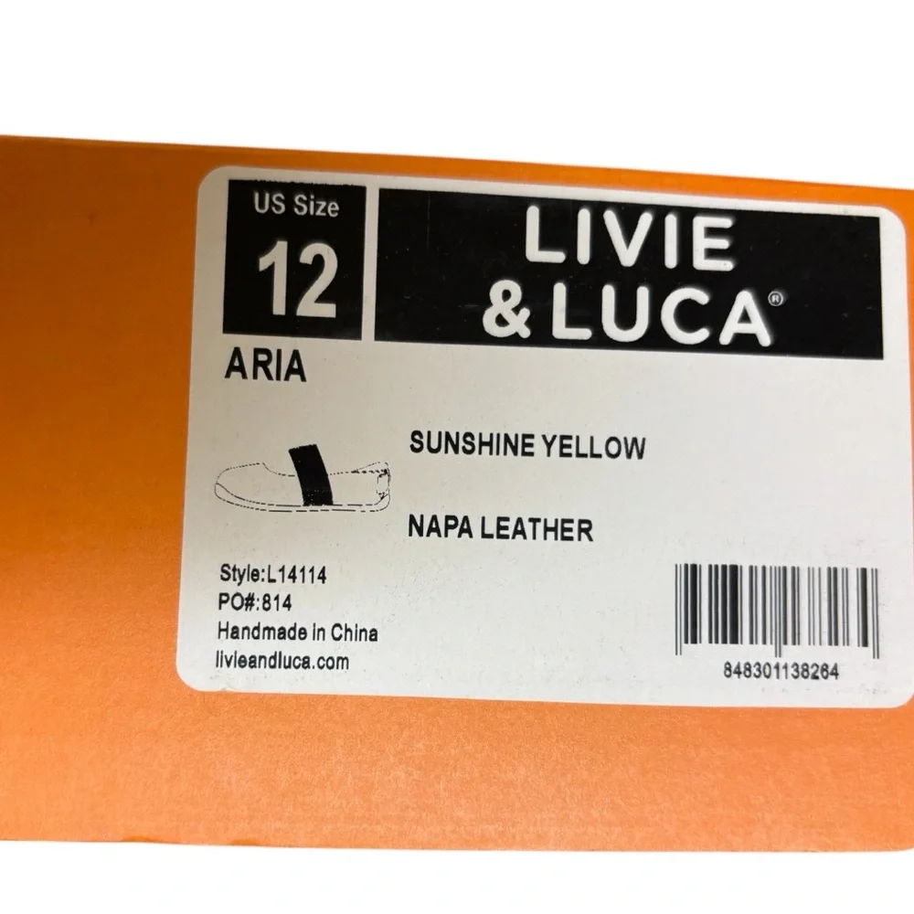 Livie & Luca | ARIA Ballet Flat | Sunshine Yellow